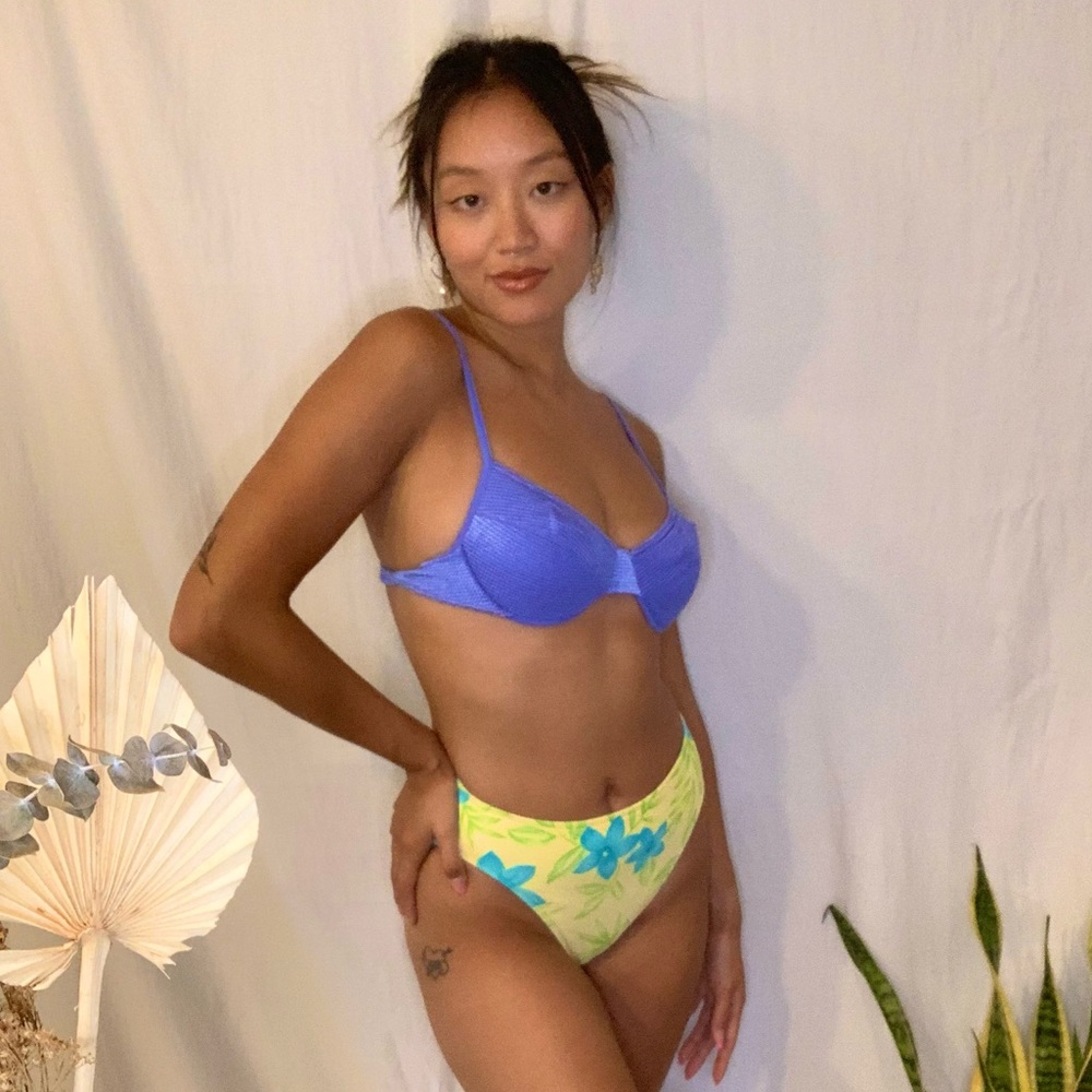 vintage high rise bikini